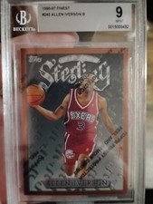 1996-97 Topps Finest Basketball Cards 30