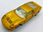 Matchbox Lesney Superfast 33 Lamborghini Muira Gold Model Car with Thin Wheels
