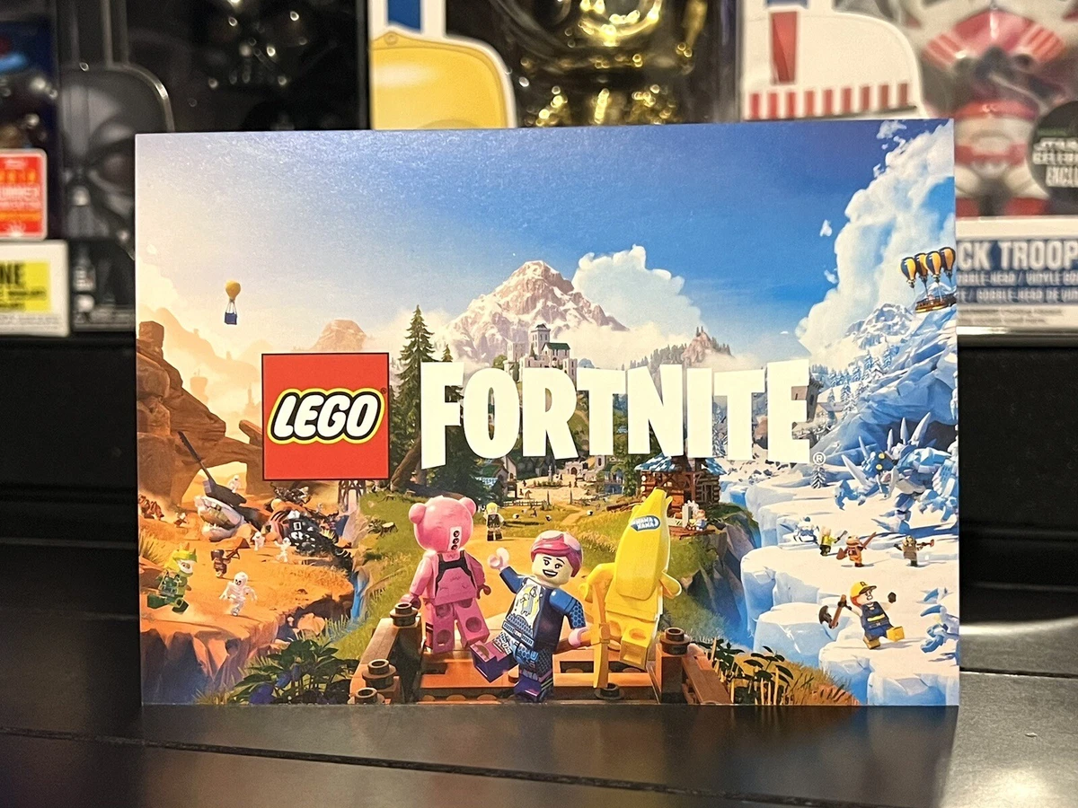 NEW* 1x Official LEGO Fortnite Promotional Card stock