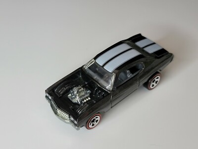 Hot Wheels Supercharged '70 Chevy Chevelle SS Black White