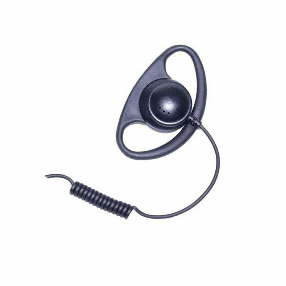 10 X  MIDLAND  2 PIN RADIO 75-501 LISTEN ONLY D SHAPE SOFT EAR CUP EARPIECE - Image 3 of 3