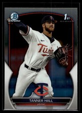 Tanner Hall 2023 Bowman Draft Chrome 1st Refractor C Card #BDC-174