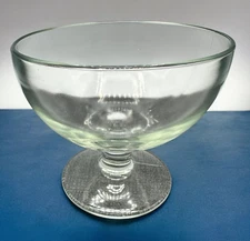 Vintage Ice Cream Bowl Footed Dessert Dish Cobbler Cup Individual Serving Bowl