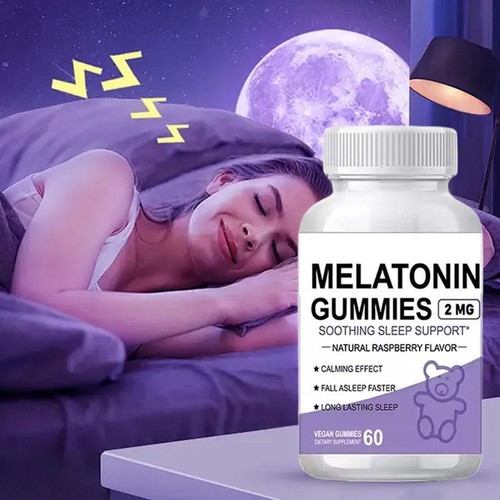 Sleep Gummies 60ct, Fall Asleep Fast and Stay Asleep, Sleeping Aid Gummy NEW