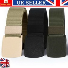 Quick Release Work Belt Buckle Military Trouser Belt Army Tactical Webbing Nylon
