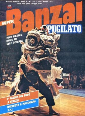 BANZAI BOXEN NR. 3 VON 1985 KICKBOXEN KUNG FU WING CHUN JACKY CHAN