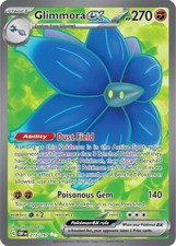 Glimmora ex 213/197 Holo Rare Obsidian Flames Scarlet & Violet Pokemon Cards NM