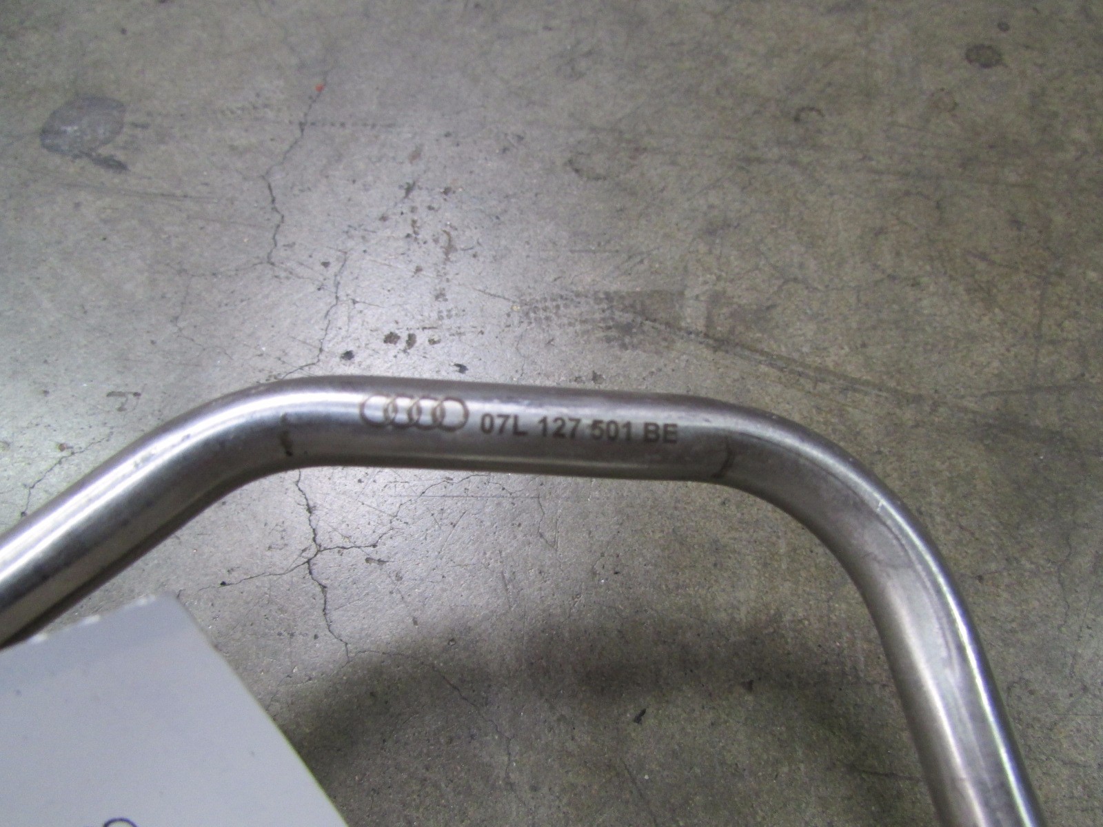 Lamborghini Gallardo, LP550, 560, 570 RH, Fuel Rail Line, Used, P/N 07L127501BE