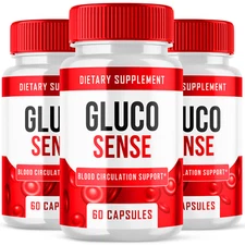 Gluco Sense Advanced Blood Formula Glycogen Max Support Supplement 180 Capsules