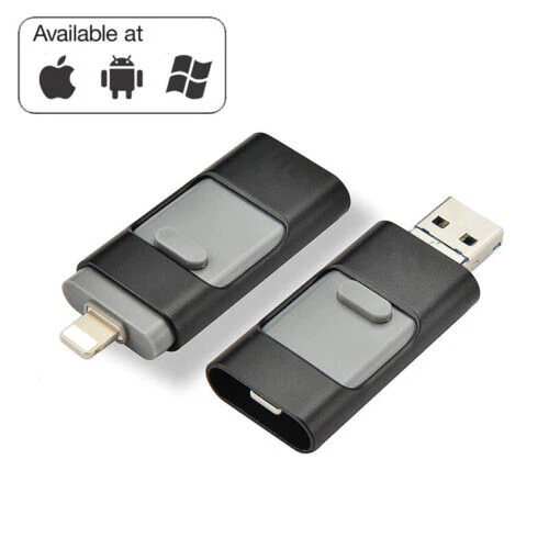 2TB 256GB USB 3.0 Flash Drive Storage External Memory Stick For iPhone iPad PC - Image 4 of 4