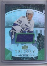 15-16 2015-16 UPPER DECK TRILOGY SLATER KOEKKOEK ROOKIE GREEN JERSEY /599 119