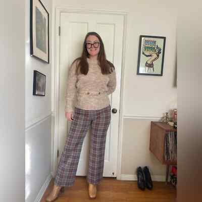 60s-70s Vintage Sears Jr Made in Italy Wool Sweater