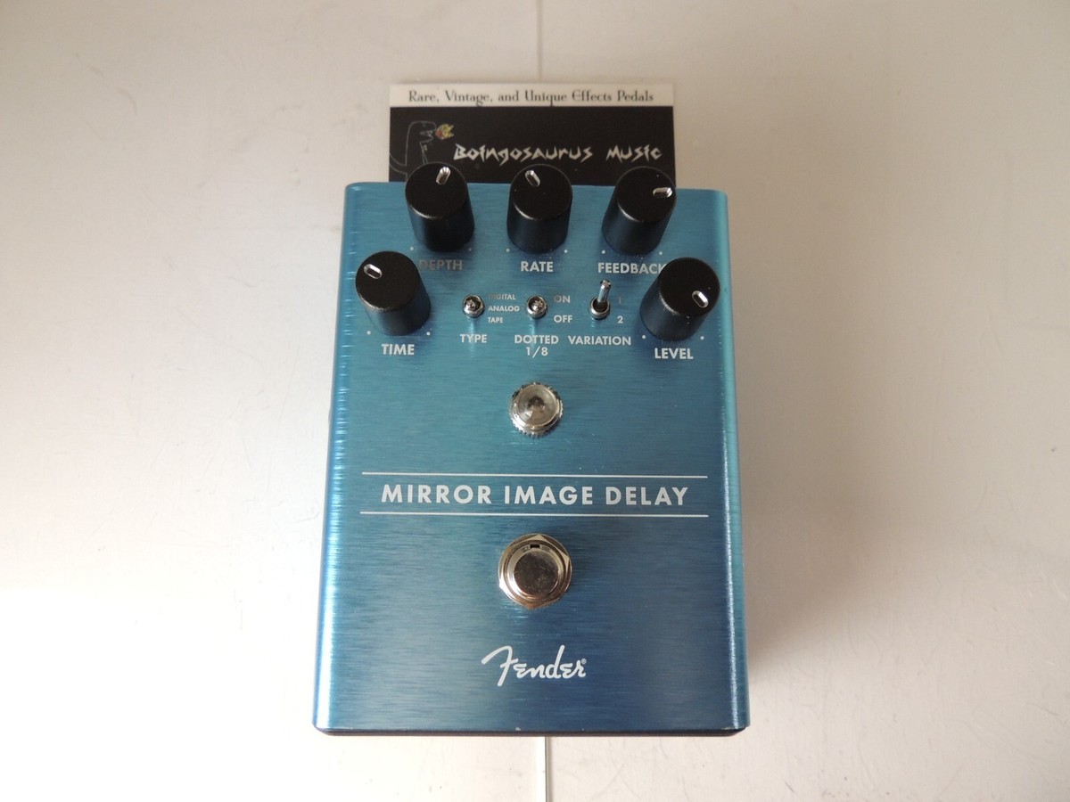 Fender Mirror Image Delay Effects Pedal Free USA Shipping | eBay