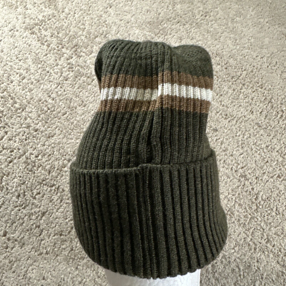 Gorro de punto con puños Coal Headwear adulto talla única verde The Paxton Polyana Foto 3 de 4