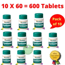 10 x Himalaya Cystone Herbal Ayurvedic 60 Tablets Each Free Ship