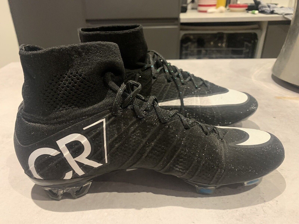 Nike Mercurial Superfly CR7 FG 677927-014 Black Neon Neo Turquoise Shimmer RARE | eBay UK