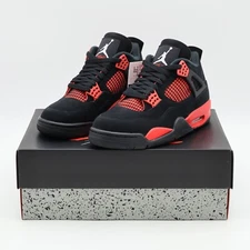 CT8527-016 Nike Jordan 4 Red Thunder Crimson Black