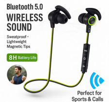 Audifonos inalambricos Bluetooth 5.0 Auriculares Deportivos Universales Telefono