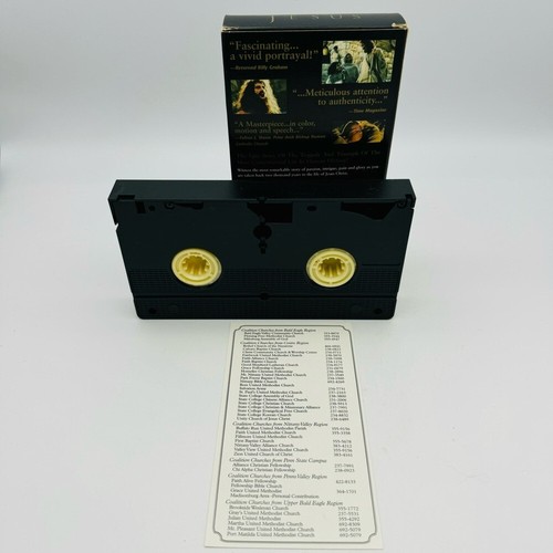 Vintage Jesus VHS Tape #4501T - Picture 5 of 5