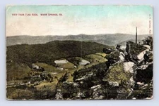 Valley View at Flag Rock WARM SPRINGS Virginia Antique Bath County Postcard 1910