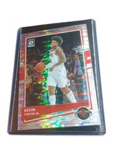 KEVIN PORTER JR. Silver Pulsar Prizm 2021-22 Optic Basketball 115 Rockets