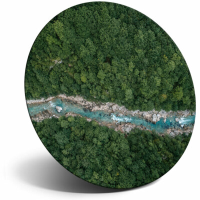 Awesome Fridge Magnet - River Pine Trees Forest Adventure Cool Gift ...