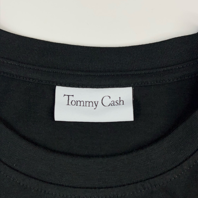 Tommy Cash Maison Margiela Paris Graphic T-Shirt Black White Short Sleeve L  NWOT