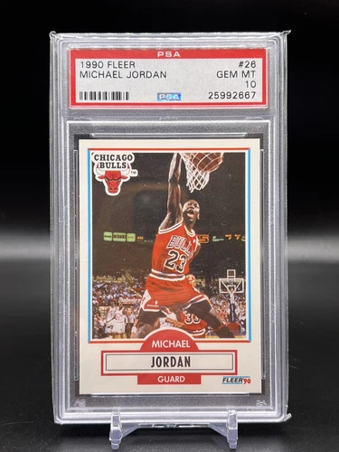 1990 Fleer Michael Jordan PSA 10 GEM MINT