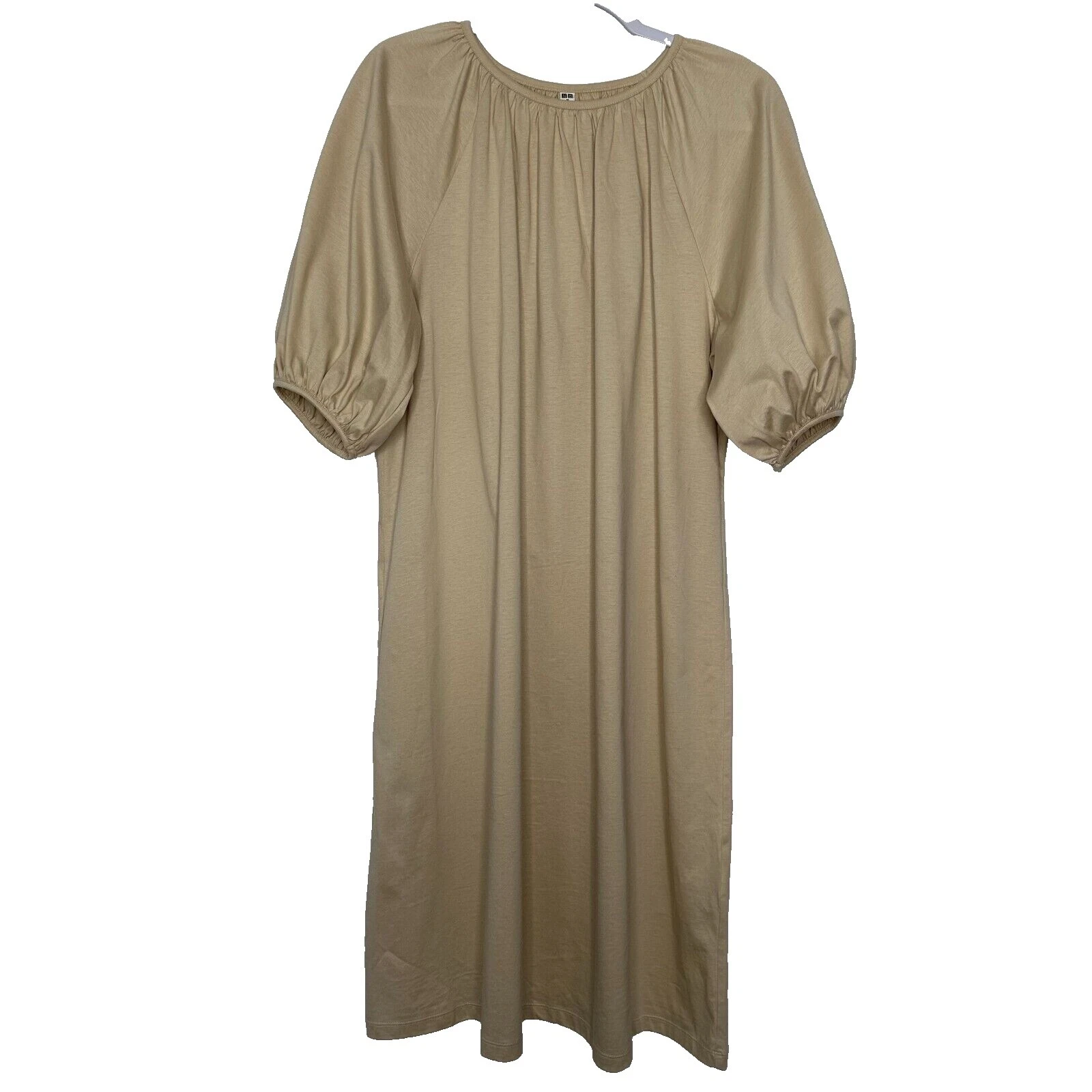 Vestidos sólido Uniqlo para De mujer