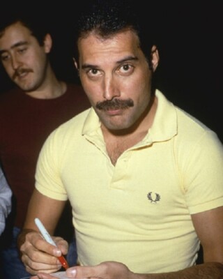 Queen Band Freddie Mercury Signing 8x10 Glossy Photo Ebay