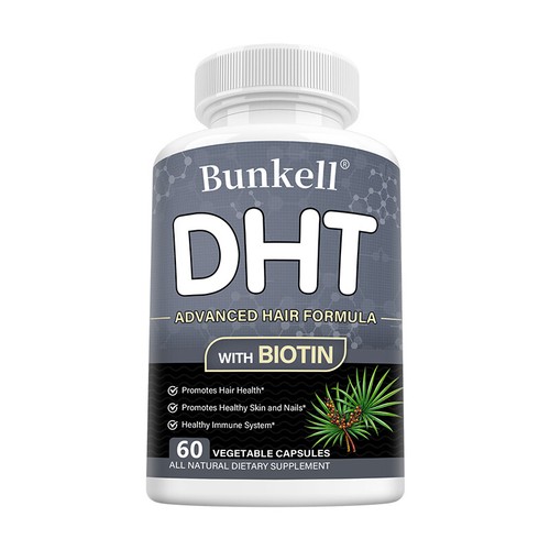 DHT Blocker mit Biotin und Sägepalmenextrakt - beugt Haarausfall bei Männern vor - Bild 14 von 15