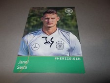 Janni Serra   DFB U21 Europameister signed  signiert Autogramm Autogrammkarte 