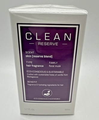 #ad #ad Clean Reserve Skin by Clean Hair Fragrance 1.7oz 50ml for Unisex NEW SEALED BOX $19.49