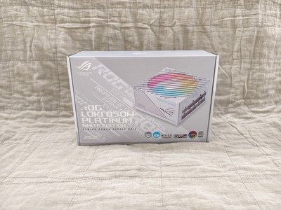 Power Supply ASUS ROG-LOKI-850P-SFX-L-GAMING White Edition + CABLEMOD Set