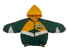 Vintage Green Bay Packers NFL Jacket Touchdown Club Mighty Mac Toddler