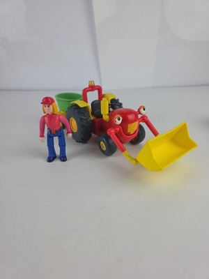 Traktor Tom Toy: Sprechender kleiner roter Traktor mit Actionfigur Sammler Spielzeug