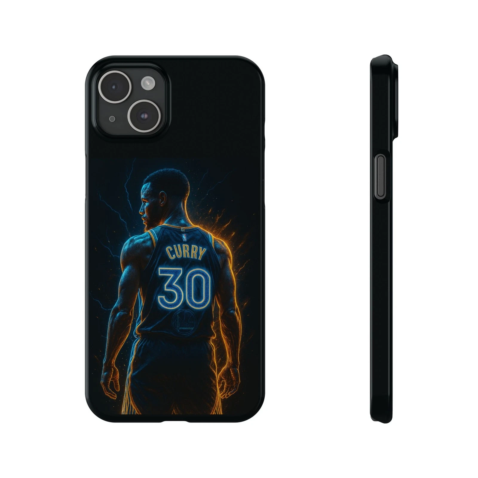 Stephen Curry Basketball iPhone Case, NBA Mobile Cover, Golden State Warriors