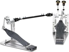 DW DWCPMDD2GR MDD Machined Direct Drive Double Bass Drum Pedal - Gun Metal
