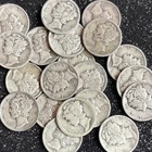 Silver Mercury Dimes lot (20) 1900s