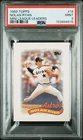 153894615 Nolan Ryan 1989 Topps Major League Leaders Minis #14 PSA 9