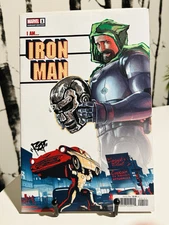 DR DOOM SKETCH REMARK I Am Iron Man #1 2023 Woods VARIANT ORIGINAL ART NM w/ COA