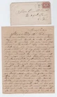 CIVIL WAR LETTER - 28th Wisconsin Vols - Expects Gunboat Attacks on Mobile Ala !