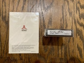 Mario Bros. - Atari 7800 - Cart / Manual - RARE / TESTED