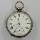 Antique Waltham 0.925 Silver Pocket Watch, Pre-Owned, Doesn't Run (40-#69)