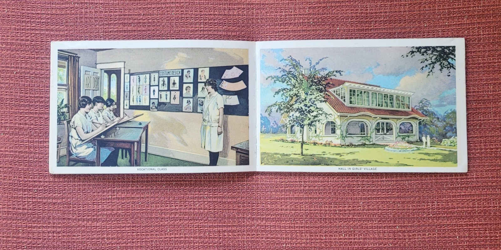 Vtg 1920's A Visit To Mooseheart & Moosehaven School for Children Booklet LOOM