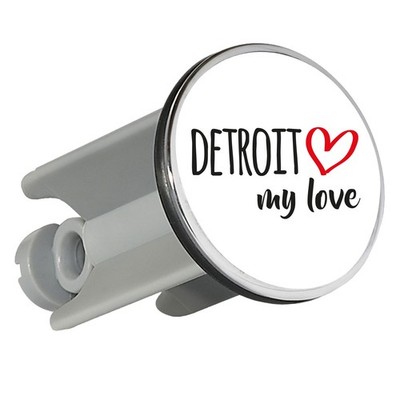 Waschbeckenstöpsel Detroit my love Geschenkidee Detroit Geschenk Präsent Mitbrin