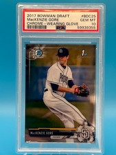 2017 Bowman Draft - Chrome Mackenzie Gore #BDC-25 (RC) PSA 10 🔥🚀