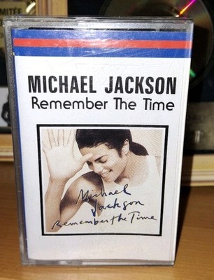 MICHAEL JACKSON NO PROMO KOREA CASSETTE REMEMBER THE TIME VERY RARE