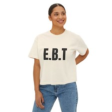 Women's e.b.t  Boxy Tee