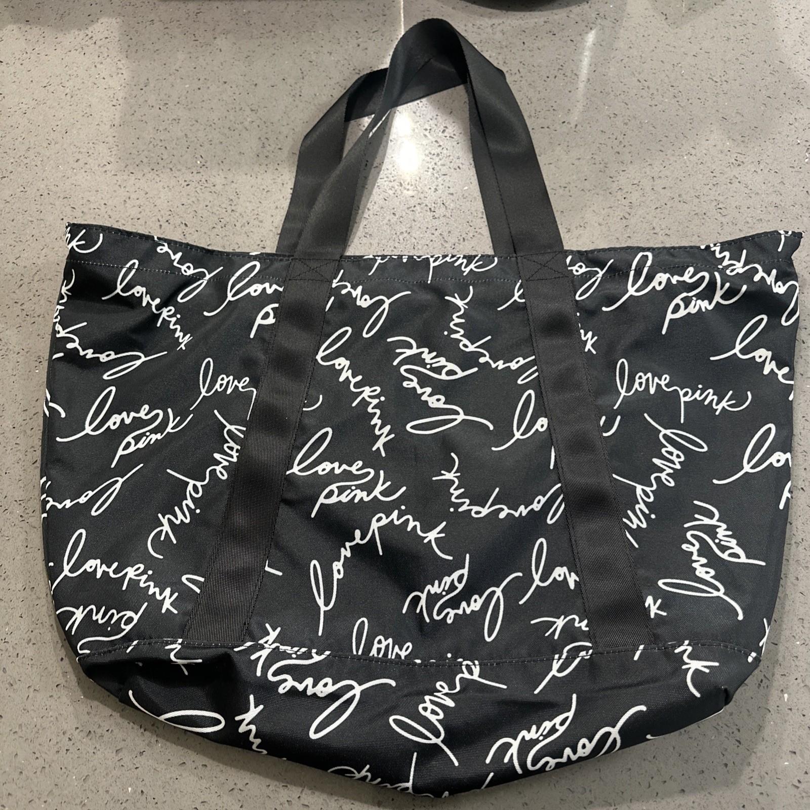 VICTORIA'S SECRET Pink Logo Tote Bag